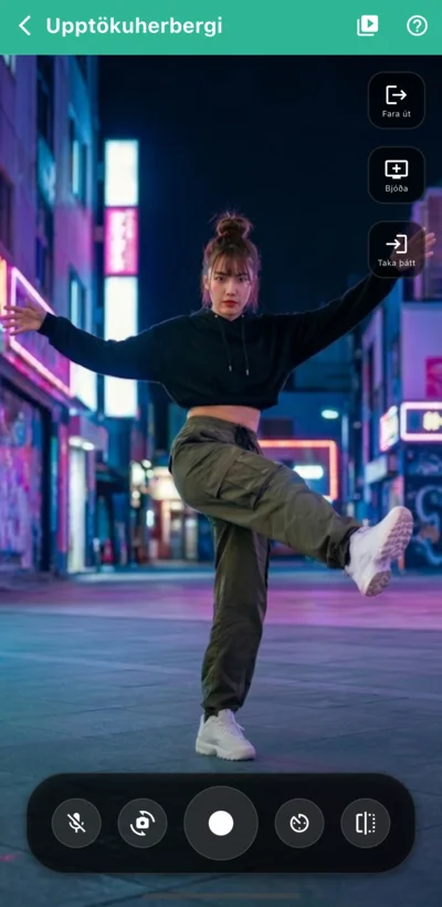 Upptaka á einu tæki